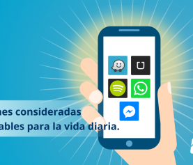 Aplicaciones consideradas indispensables para la vida diaria