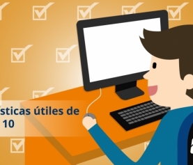 Características útiles de Windows 10.