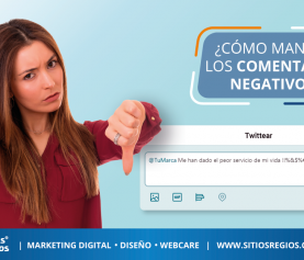 ¿Cómo manejar los comentarios negativos?