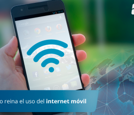 En México reina el uso del internet móvil