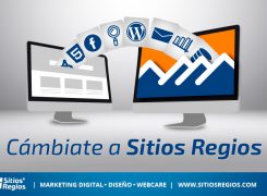 Mueve tu sitio A SitiosRegios.com con 1 año de hosting gratis
