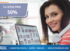 Tu Sitio PRO con un 50% de descuento